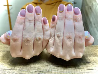 ネイル うる艶/透明感 Rirashaのネイルデザイン