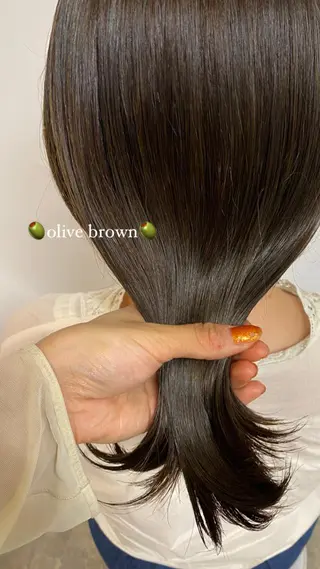 ミディアム カラー Seaby / 木上 綾菜のヘアスタイル