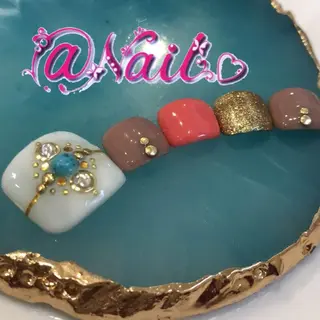 ネイル 小尾 栞のネイルデザイン