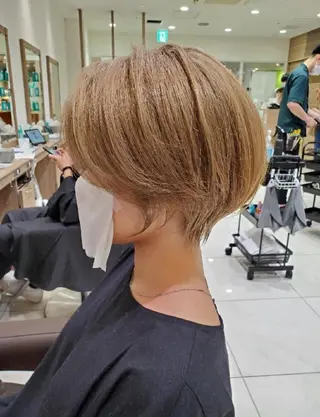 ショート カラー 中村 和貴 ＜Ash津田沼＞のヘアスタイル