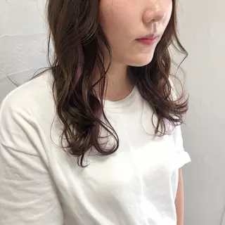 ロング カラー ヘアアレンジ SALOWIN恵比寿所属・ヘッドスパで脳を 整える✨chacoのヘアスタイル