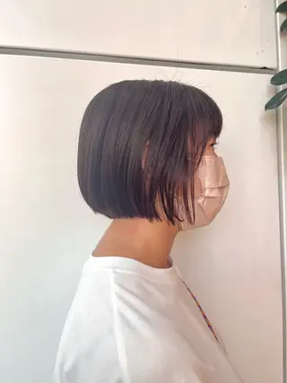 ショート カラー くさかみさき🌼暖色 /耳つぼ/オタク🌼のヘアスタイル