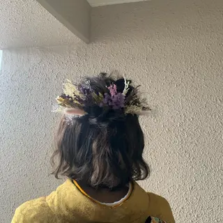 ショート ヘアアレンジ chouette/ 根本優希のヘアスタイル