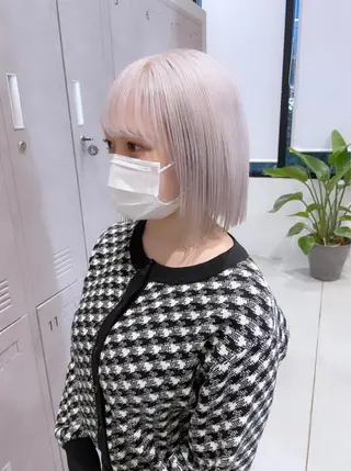 セミロング カラー 艶髪/モテヘア🎀 MIHOのヘアスタイル