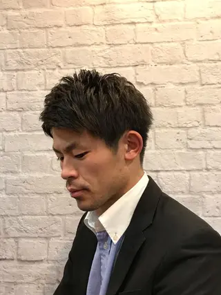 ショート メンズ お客様満足度NO.1 小林真弥のヘアスタイル
