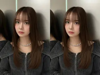 ロング sand clear横浜本店所属・似合わせレイヤー🌟 巻ける縮毛矯正みつきのヘアスタイル