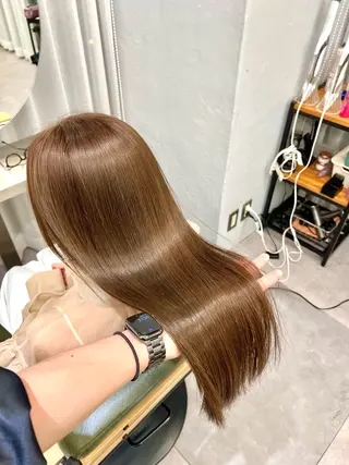 カラー Aya/大阪梅田 /艶カラーのヘアスタイル