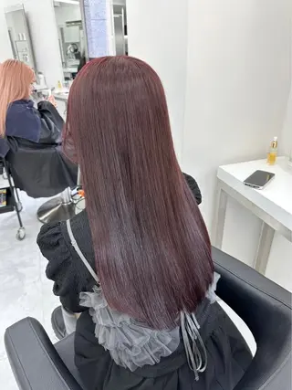 カラー 🎀ツヤ髪✖︎ 暖色🎀RYUKAのヘアスタイル