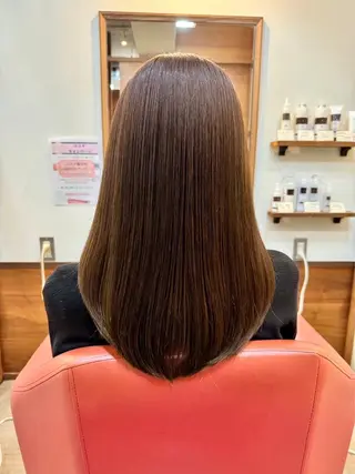 セミロング ムードコア関内店所属・カット無料　カット モデル募集中　網谷のヘアスタイル