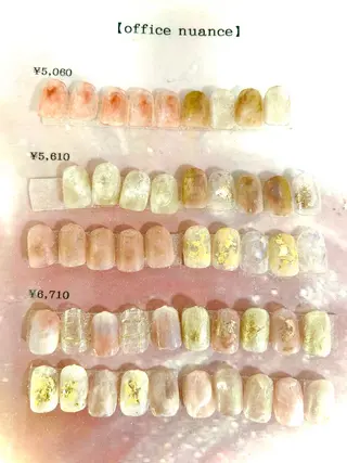 ネイル ネイルサロンエーナイン札幌大通本店所属・宇野 舞美のネイルデザイン