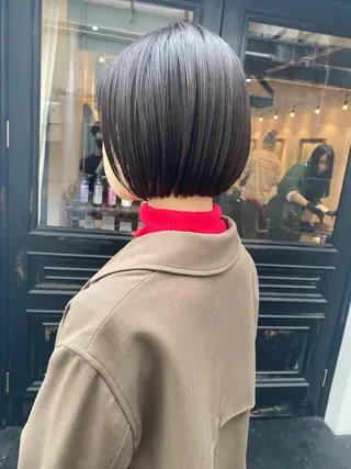 ショート カラー tonari 梅田、中崎町のヘアスタイル