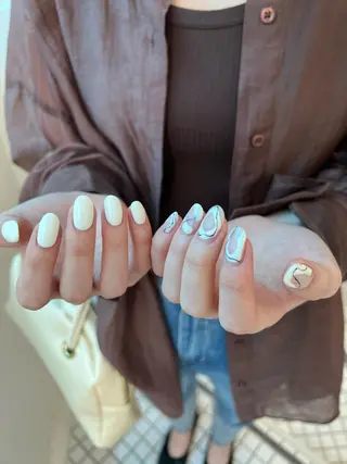 ネイル 【韓国ヘア・ネイル】 HINATA🍒のネイルデザイン