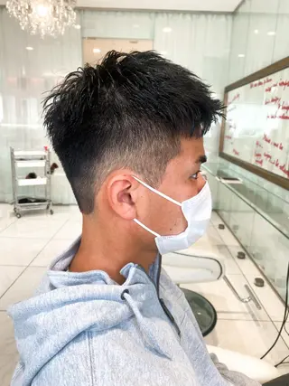 ショート メンズ driP.　by HAVANA所属・パーマ / ボブ /ショート 谷口 陸のヘアスタイル