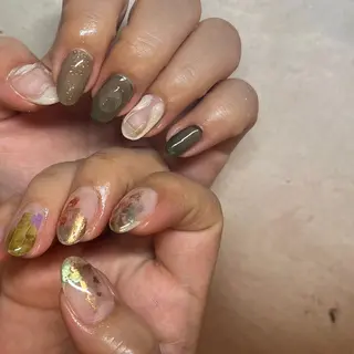 ネイル フリーランス¨̮⃝ ネイリストOKADAのネイルデザイン