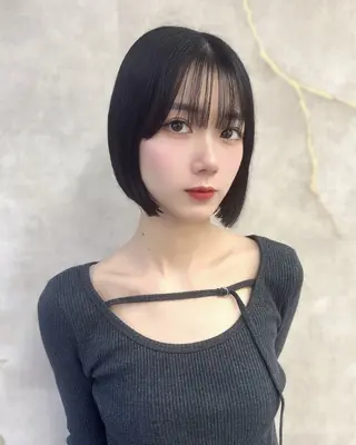 ショート 韓国ヘア/美髪矯正/ Haruna🦋のヘアスタイル