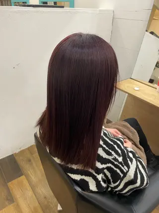 カラー i.+odori所属・‎Miu‎🤍 モデル様募集中のヘアスタイル