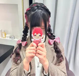 ロング 🎀ヘアアレンジ 🎀ななみのヘアスタイル