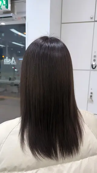 セミロング 横浜/ ✟YUKA✟のヘアスタイル