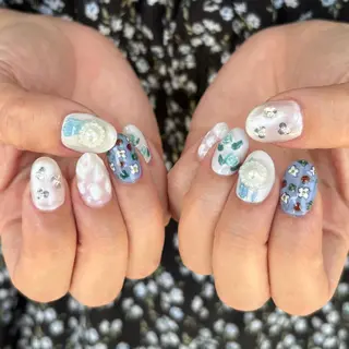 ネイル hinako /個性派ニュアンスのネイルデザイン