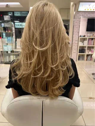 カラー GAME天神所属・🤍ハイトーン ちなみ🤍のヘアスタイル