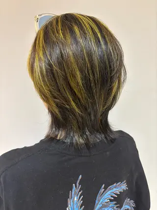 ミディアム カラー 🌈🌸あおき みちる🌟💗のヘアスタイル