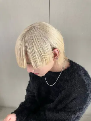 カラー 𝑿𝑬𝑵𝑨 𝐿𝑈𝑁𝐴のヘアスタイル