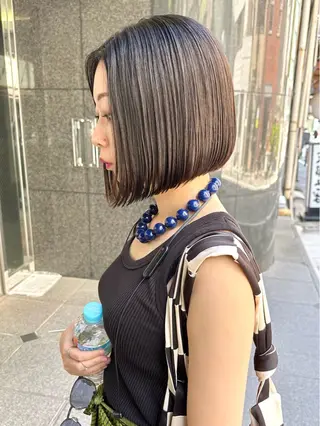 ショート 銀座No.1髪質改善 縮毛矯正/本木のヘアスタイル