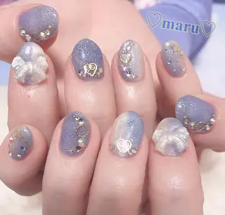ネイル まるみ ♡のネイルデザイン