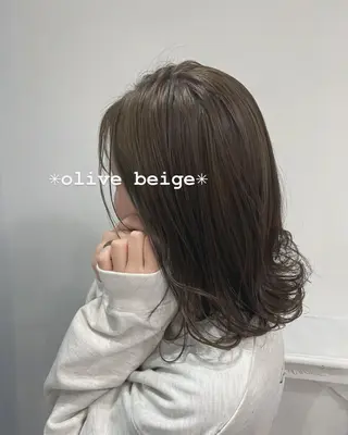 ミディアム 似合わせ大得意美容師 .Haruka.のヘアスタイル