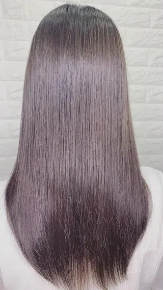 セミロング カラー ✨髪質改善✨ トリートメントLASのヘアスタイル