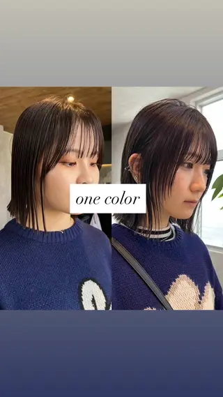 ショート カラー 飯田 晟恭のヘアスタイル