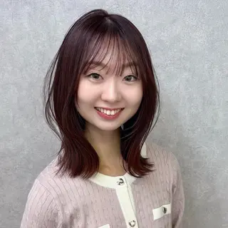 カラー Hz/ヘルツ SHIHOのヘアスタイル