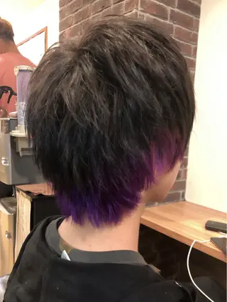 カラー メンズ 🌈艶髪人気№１🌈 newi池袋店⭐江口のヘアスタイル