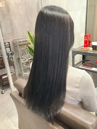 ロング ぱく みやんのヘアスタイル