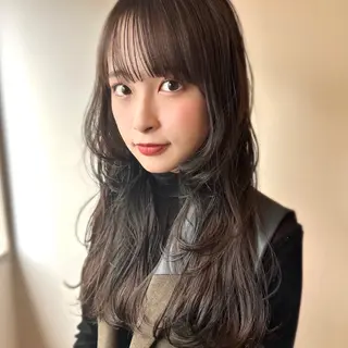 セミロング miri髪質改善 久留米/韓国のヘアスタイル