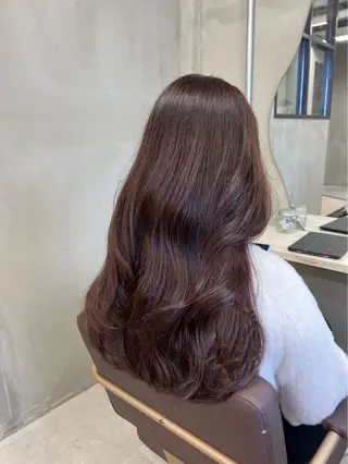 セミロング カラー Pinq  by angelica 瓢箪山店所属・治川 みちるのヘアスタイル