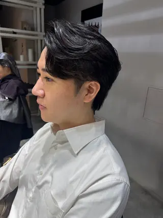 ミディアム パーマ メンズ Dxxxx III所属・女性目線の大人 メンズ*Ayakaのヘアスタイル