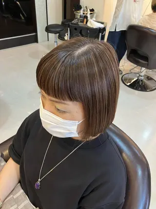 ショート カラー 🌙似合わせ🐈‍⬛ ケア✨又吉のヘアスタイル