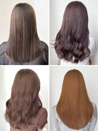 カラー 上島 彩のヘアスタイル