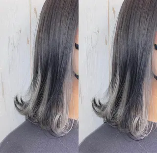 カラー 渋谷:インナーカラー ／🍒エリカ🍒のヘアスタイル