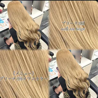 ロング ブリーチ/レイヤー/ 透明感カラー/さくらのヘアスタイル