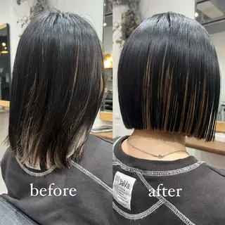 ショート feliz  hair所属・福井 采未のヘアスタイル