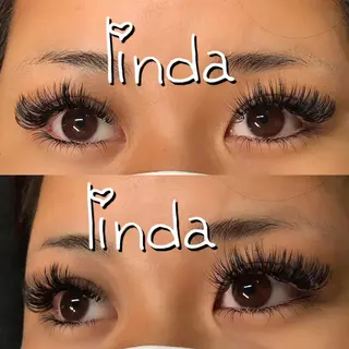 マツエク・マツパ linda lashesのマツエク・マツパデザイン