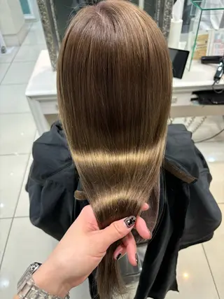 ロング カラー シェアサロン JAM A-MIX bldg所属・丸山 萌愛のヘアスタイル