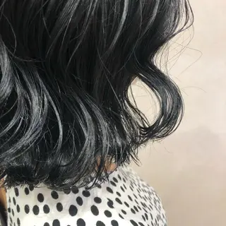 ミディアム 波巻きスパイラル/ メンズパーマ/ゆうひのヘアスタイル