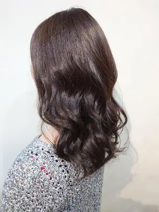 ミディアム ブリーチ／ 髪質改善／ＲＹＯのヘアスタイル