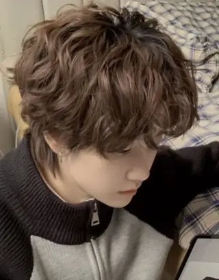 ショート パーマ メンズ 【メンズサロン】 BLUCK 横浜のヘアスタイル