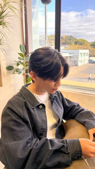 パーマ メンズ メンズカット/メン ズパーマ/鎌倉/ユウのヘアスタイル