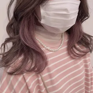 ミディアム 🥞ベージュ系カラー 【すずきりほ】🥞のヘアスタイル