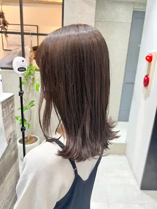 ミディアム カラー 🌿ニュアンス/髪質 改善🌿Fukudaのヘアスタイル